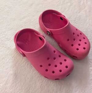 Hot Pink Crocs